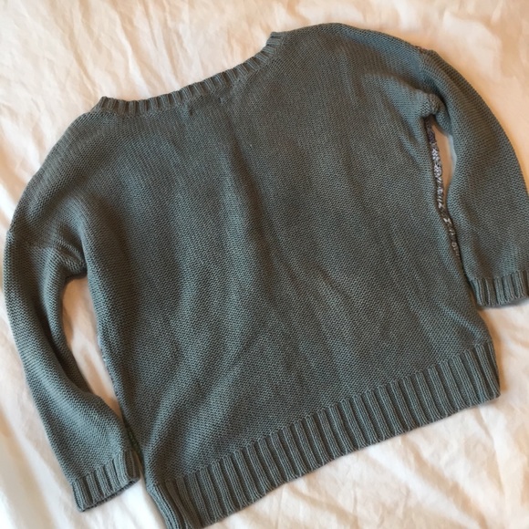 American Eagle Pastel Striped Sweater - Picture 8 of 8